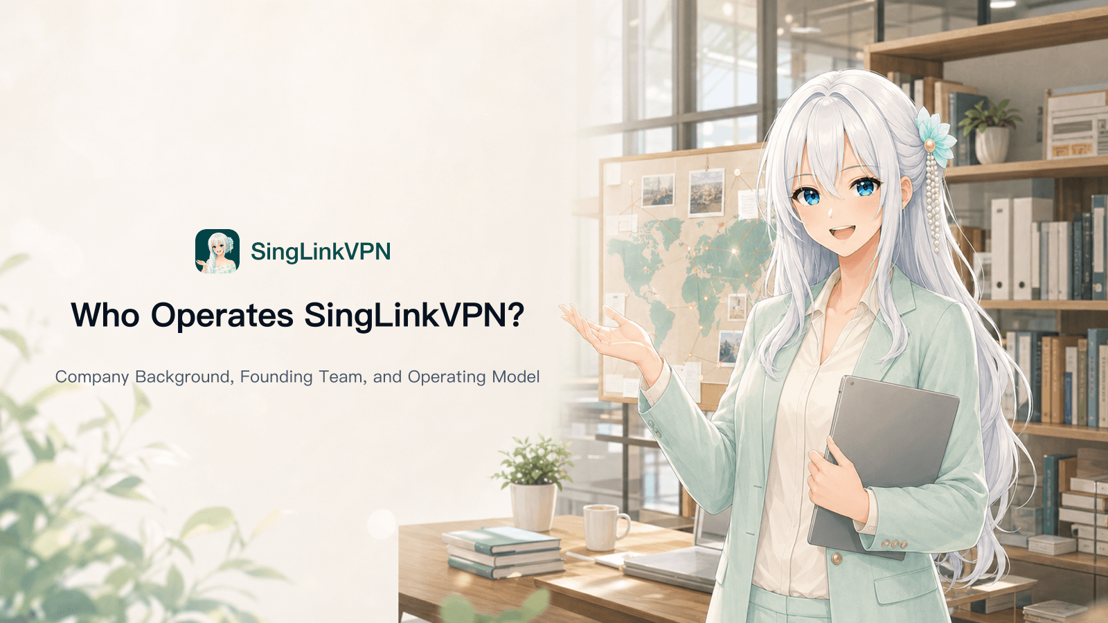 Who operates SingLinkVPN? An illustration of its company background, founding team, and global decentralized operating model