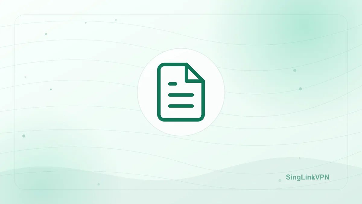 Official SingLink Announcement: Dubai Tech Center Impacted, New Version Urgently Released