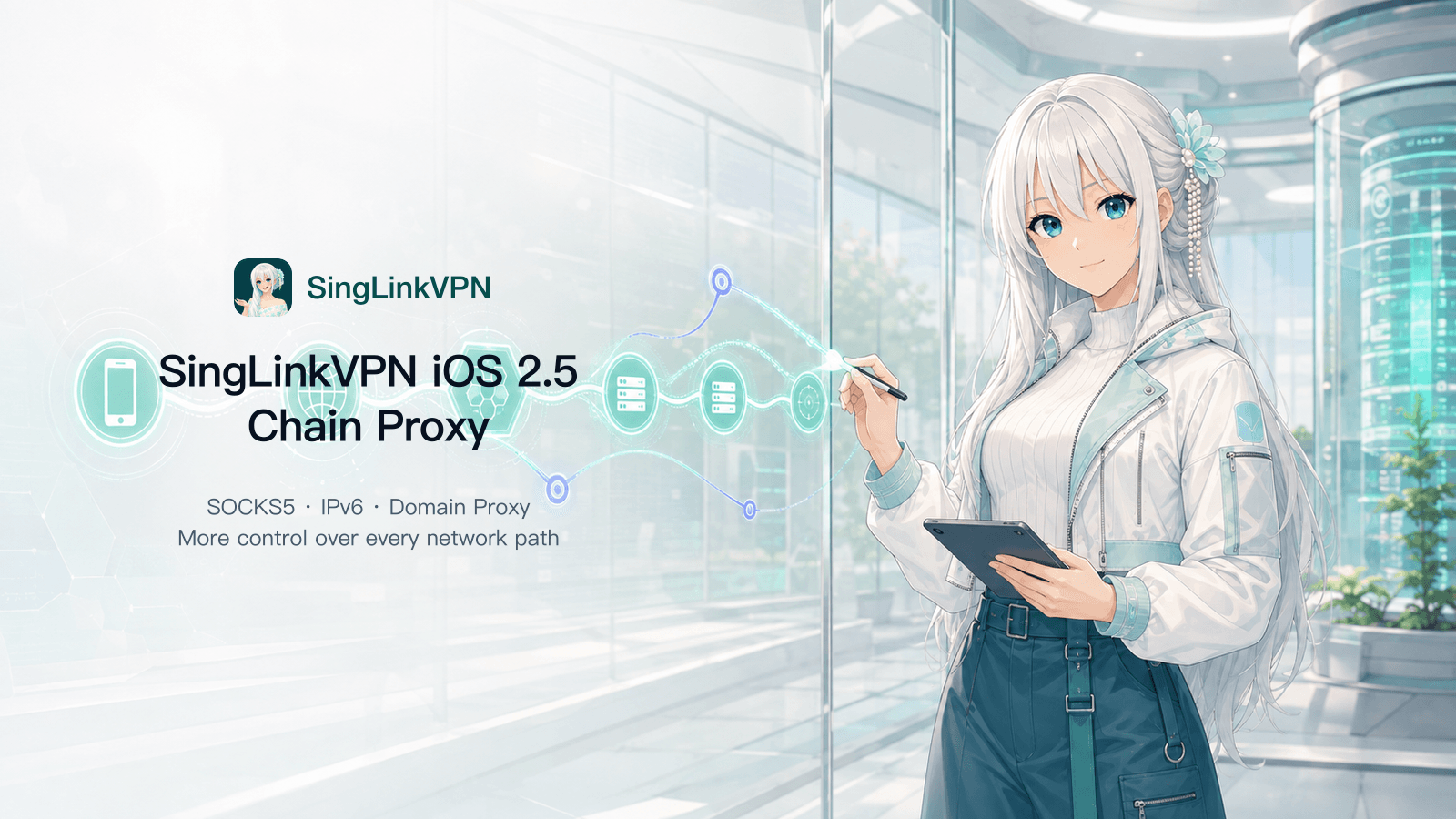 SingLinkVPN iOS 2.5 Launches with Chain Proxy, IPv6, Domain Proxy, and More Protocols