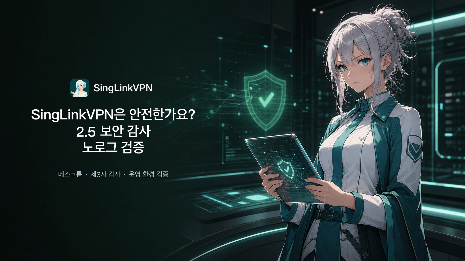 SingLinkVPN은 안전한가요? 데스크톱 2.5 보안 감사 및 노로그 검증