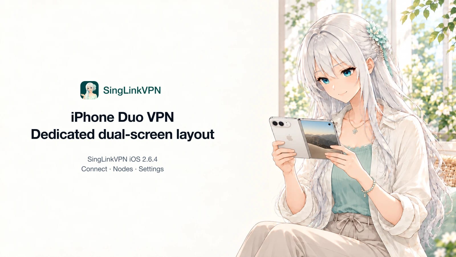 Ready on Launch Day: SingLinkVPN Brings a Dedicated Dual-Screen Experience to iPhone Duo